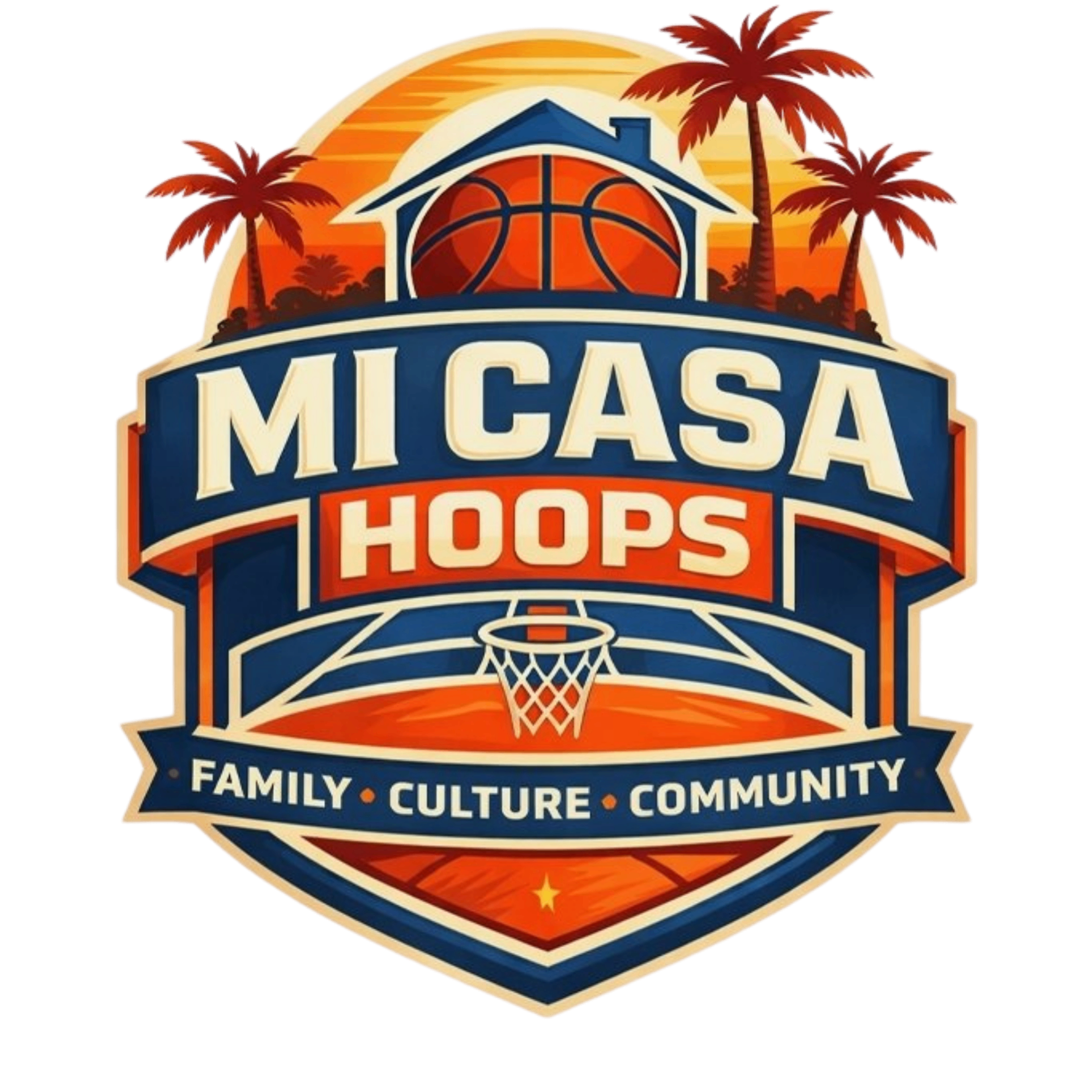 Mi Casa Hoops logo